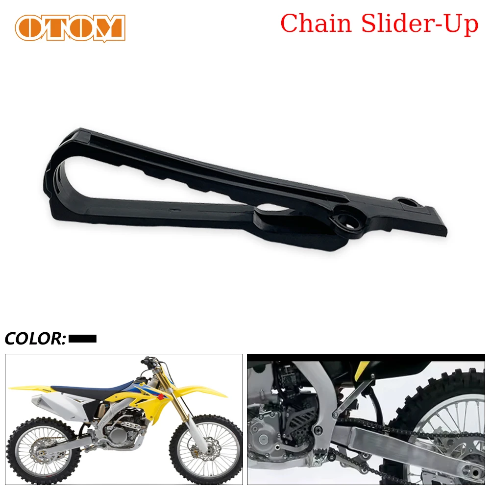Protector de Brazo Oscilante para Motocicleta, Guía de Cadena de Goma, Amortiguador, para SUZUKI RM RMX-Z RMZ 125 250 450, Protección de Brazo Oscilante