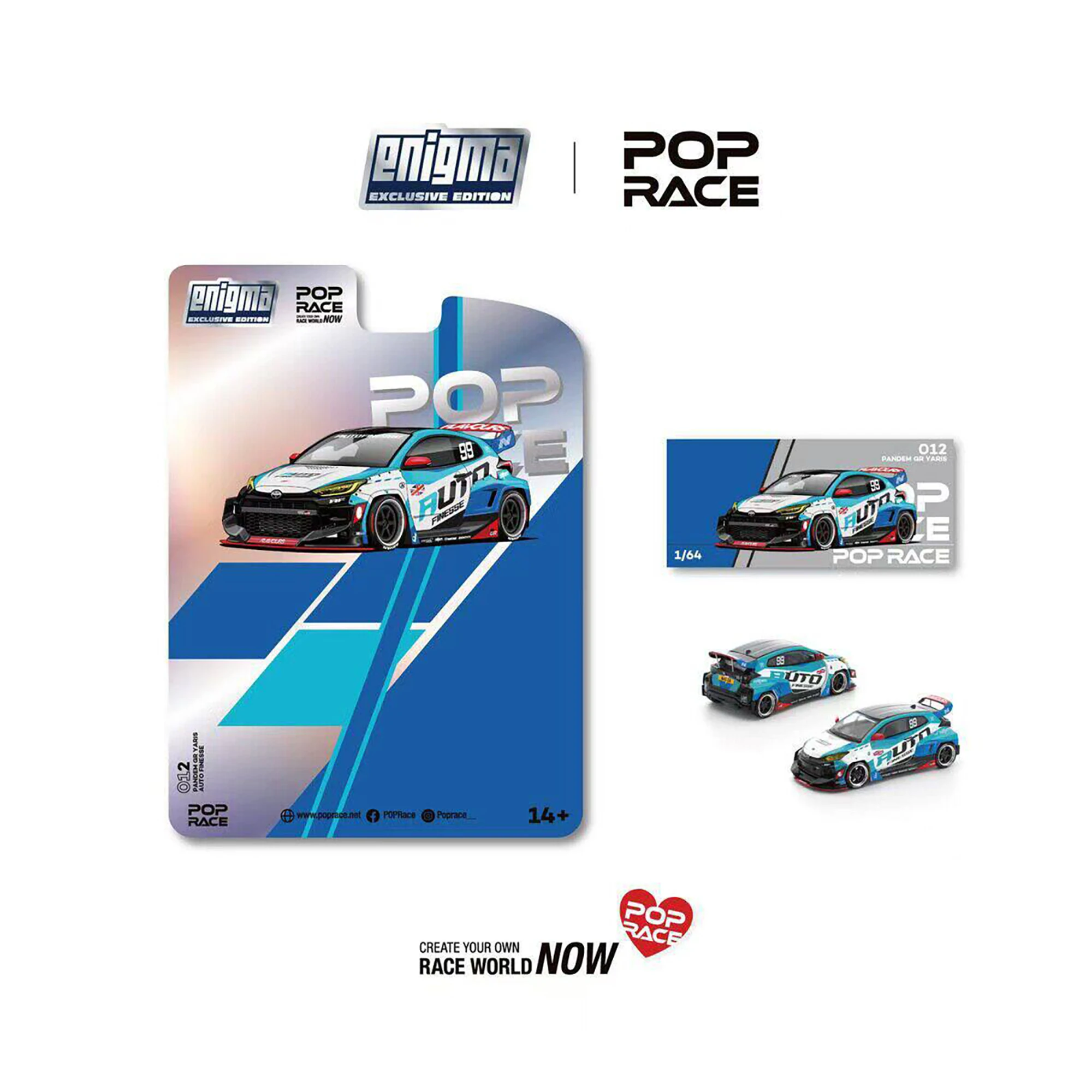 ポップレース-1-64スケール-ダイキャスト合金-トヨタ-grヤリス-おもちゃ-レーシングカーモデル-クラシック-ノスタルジア-大人向けギフト-記念品-静態ディスプレイ
