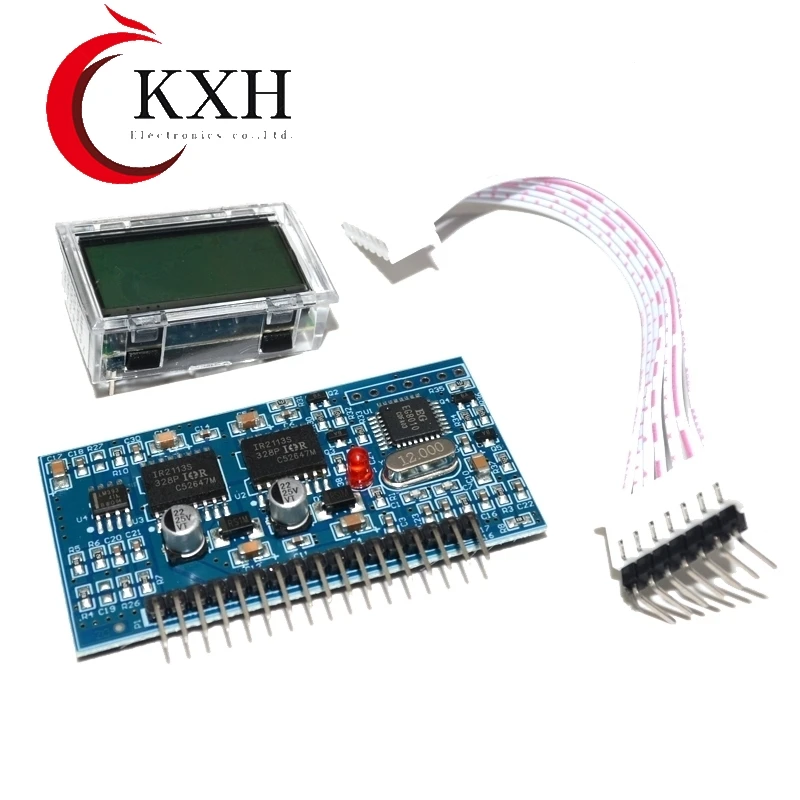 DC-DC DC-AC Pure Sine Wave Inverter Generator SPWM Boost Driver Board EGS002 "EG8010 + IR2110" Driver Module +LCD