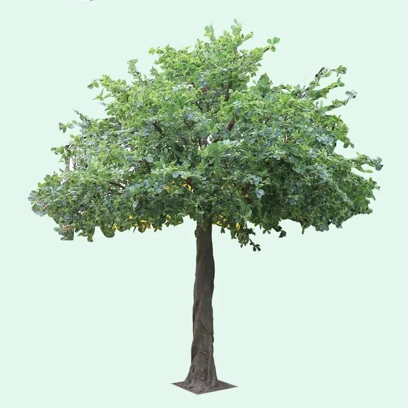 Simulation Ficus Large Simulation Tree Outdoor Decoration Landscape Garden Flame Retardant Simulation Plants
