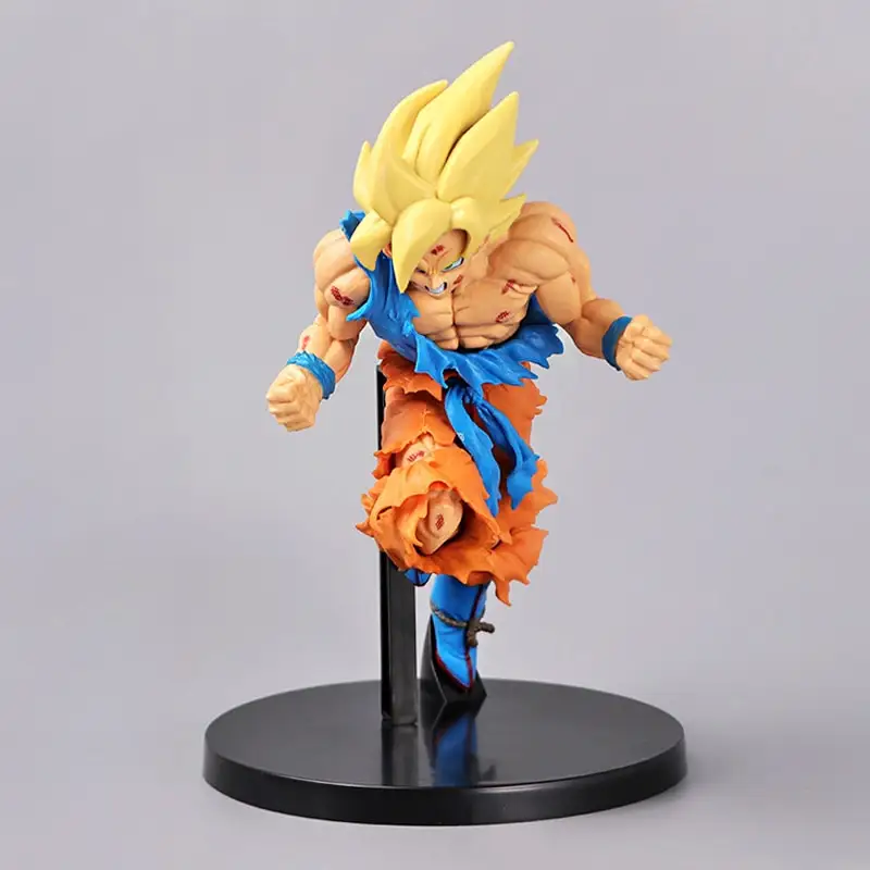 20cm Dragon Ball Z Anime Figure Son Goku Super Jump 50th Anniversary Commemorative Ver Action Figure DBZ Fans Collect Model Gift