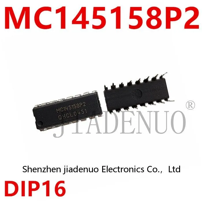 (5-10pcs)100% New MC145158P2 MC145158 DIP-16 dual-in-line chipset