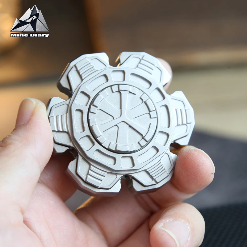 Novela detonada armadura aberta edc brinquedo fidget aço inoxidável legal dedo slide tdah ferramenta adulto relaxamento e alívio do estresse brinquedos