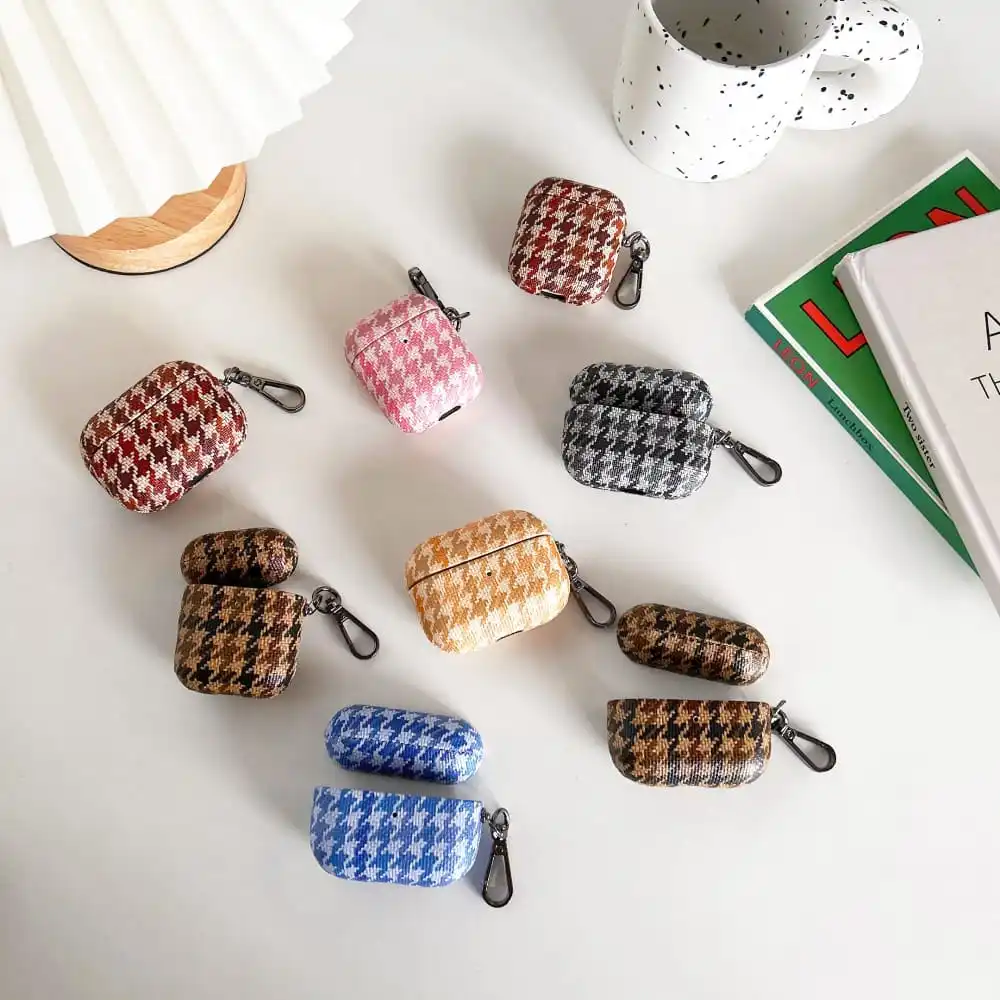 INS เคสป้องกันแบบลายฟันสุนัขสำหรับ airpods 1 2 3 Pro 2rd หนังนิ่มลดกระหน่ำ