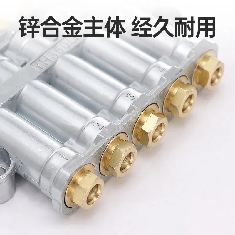 Volumetric Lubrication Distributor for CNC Lathe & Machining Center, Positive Displacement Oil Separator for Injection Molding