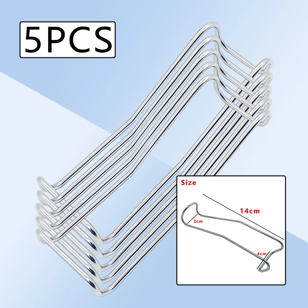 5 PCS Stainless Steel T Shape Cheek Lip Retractor for Teeth Whitening Oral Exam Orthodontic Dental Surgery Tool