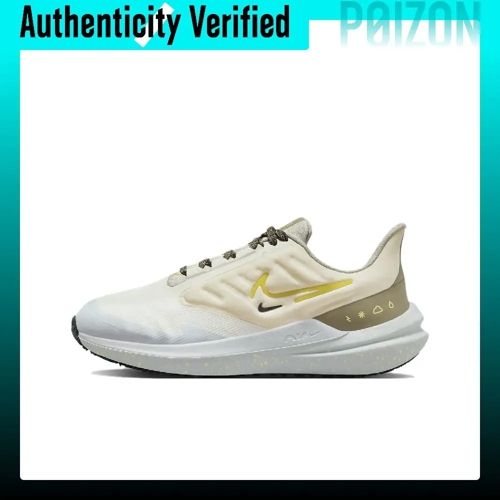Nike Air Winflo Shield Running Shoes Women's Low-top Yellow DM1104-100