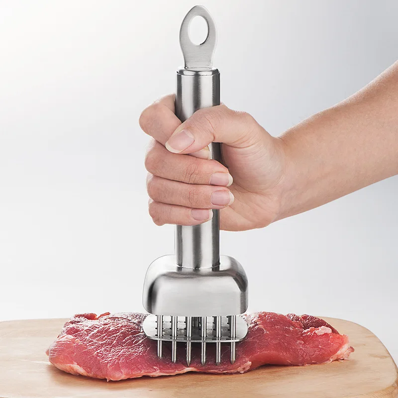 

304 Stainless Steel Meat Tenderizer Needle Steak Tool for Cooking BBQ Tenderizing