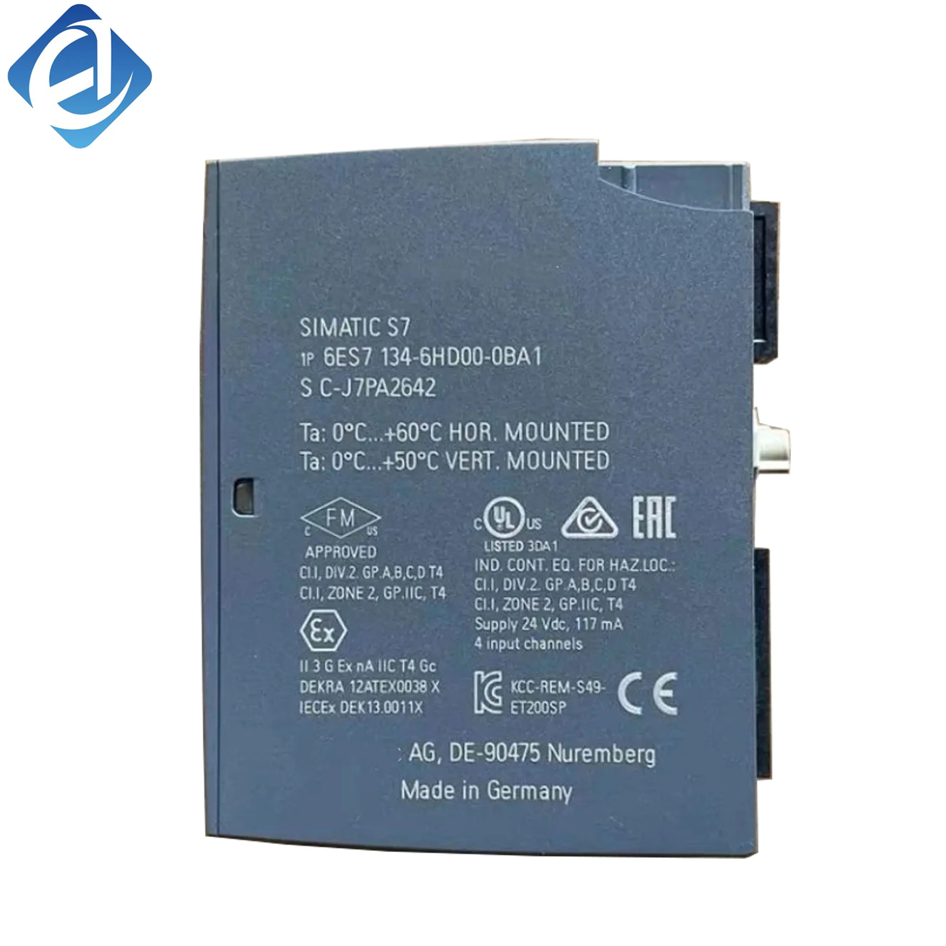 New Original 6ES7134-6HD00-0BA1 6es71346hd000ba1 ET200S Analog Input Module Stock In Warehouse