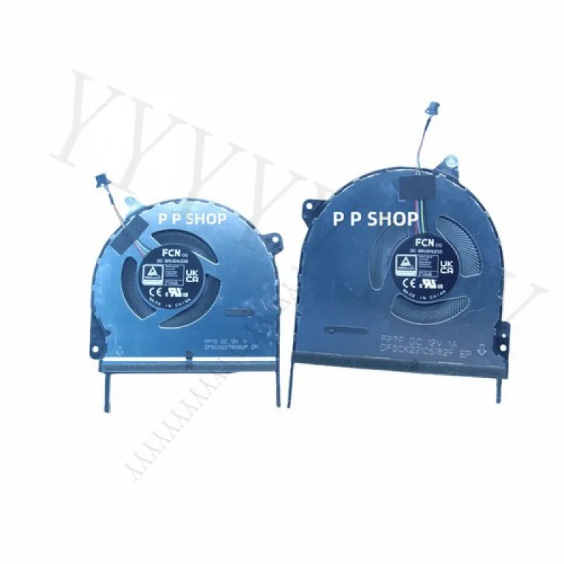 

Q + оригинал для ASUS Zenbook Pro 17, UM6702RA UM6702RC, процессор + охлаждающий вентилятор с графическим процессором R + L