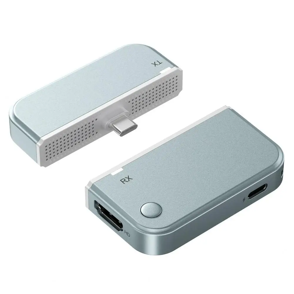 Type-C Wireless Screen Projector HDMI Display Dongle Support Mirror Extend Mode 1080P HD Video Sharing Device for MacBook PC