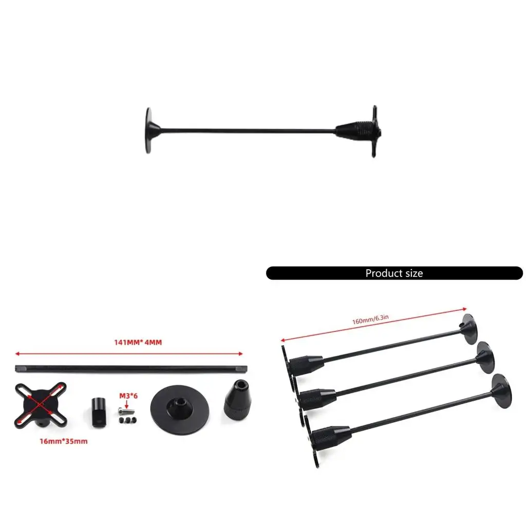 Foldable UAV Mount Bracket M8N Holder with Carbon Rod for Enhances Flight Stability and Positioning