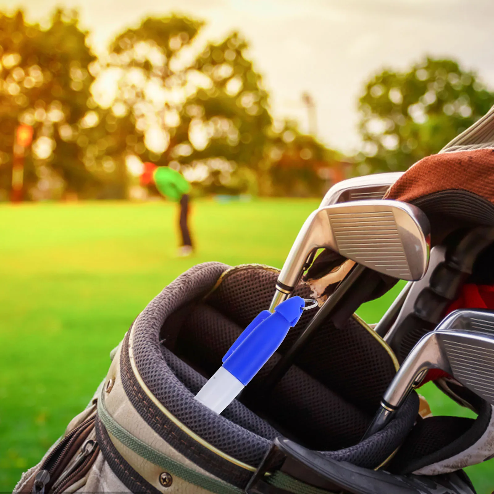 4 قطع استنسل محاذاة لكرات الجولف أداة رسم قابلة لإعادة الاستخدام لتحسين الدقة في البطولة وممارسة اللعب #1