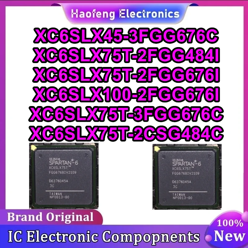 XC6SLX75T-2FGG484I XC6SLX75T-2CSG484C XC6SLX45-3FGG676C XC6SLX75T-2FGG676I XC6SLX100-2FGG676I XC6SLX75T-3FGG676C New in stock