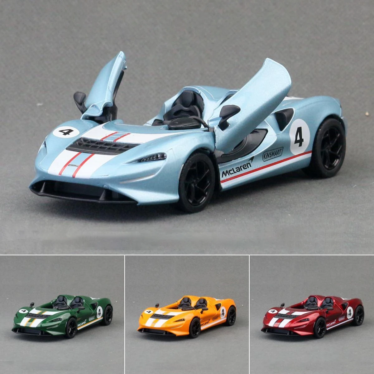 

1:36 Elva Alloy Street Sports Car Model Diecasts Metal Track Racing Super Vehicles Car Model Simulation Collection Kids Toy Gift