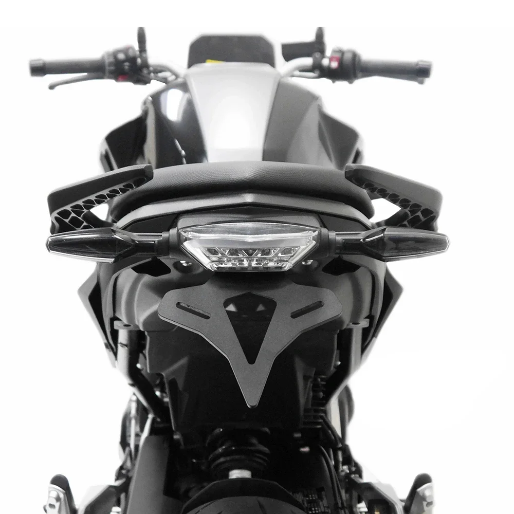 Motorcycle Rear Short Tail Stock License Plate Holder Tailstock Bracket LED Light FOR BMW F900R F 900 R F900 R 2020-
