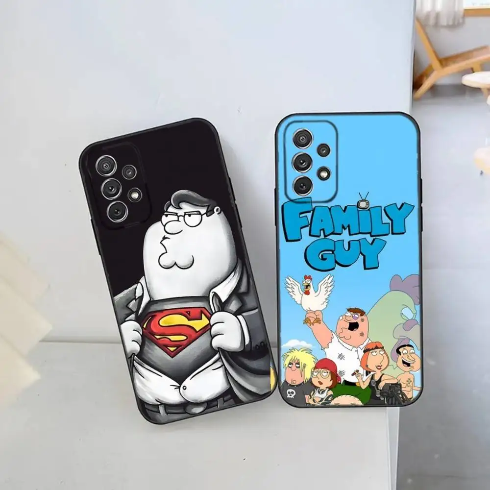 

Family G-Guy P-Peter Phone Case For Samsung S25,S24 Ultra,S20,S30 plus,S22 plus,S23,S30 ultra 5G Silicone Cover