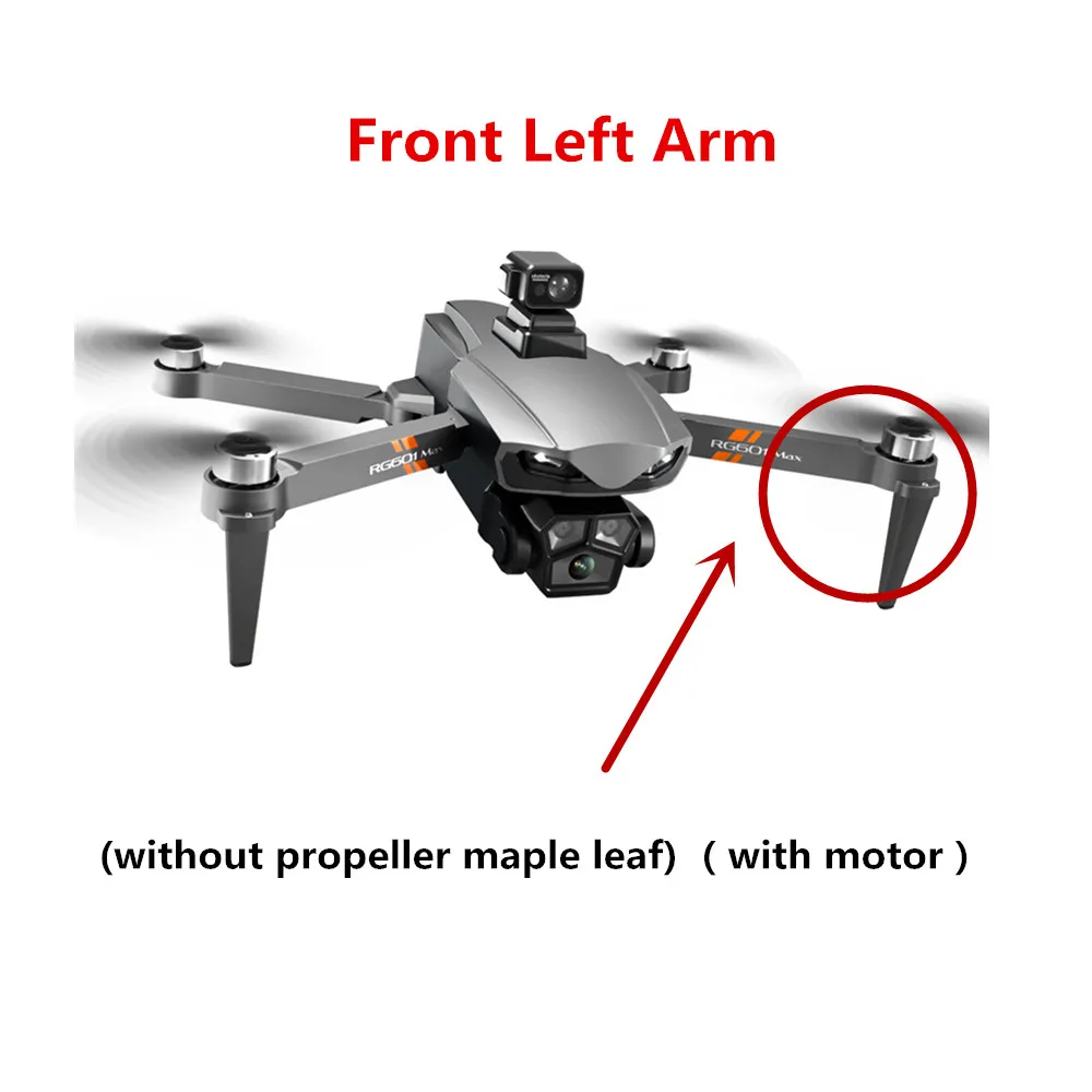 Rg601 max drone acessório rg601 max baterias de drone 7.4v 3000mah bateria/lâmina de hélice/uso para peças de drone rg601 max
