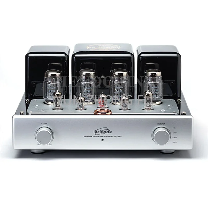 

LC-06 Line Magnetic LM-606IA Push-pull Class AB Integrated Amplifier KT88*4 Vacuum Tube Power Amp 38W+38W/4Ω/8Ω