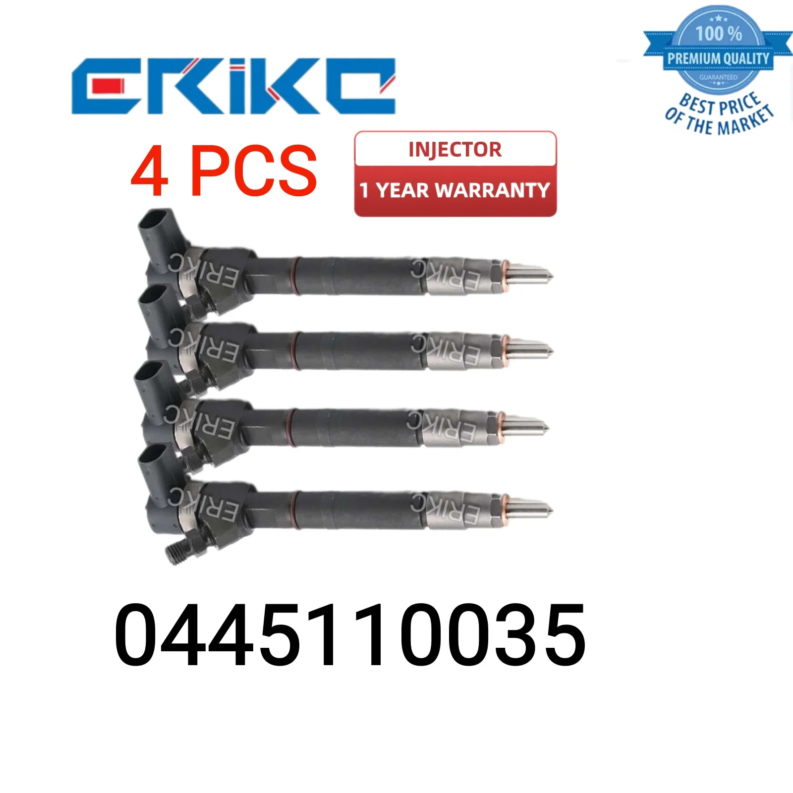 

4 PCS 0445110035 Fuel Injector 0 445 110 035 Jet Injector 0445 110 035 Injector Assy 0986435012 30 for MB:6130700187