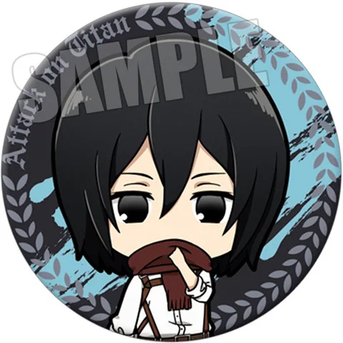 Przypinka Anime Atak Tytanów w wersji Q, Annie Leonhardt, Reiner Braun, Historia Reiss, przypinka z postaciami, 12 stylów, kolekcja