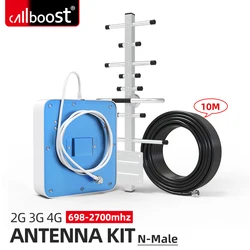 Callboost Yagi antenna full band for cellular amplifier 4g 13dbi outdoor antenna 9dbi panel antenna kit mobile repeater booster