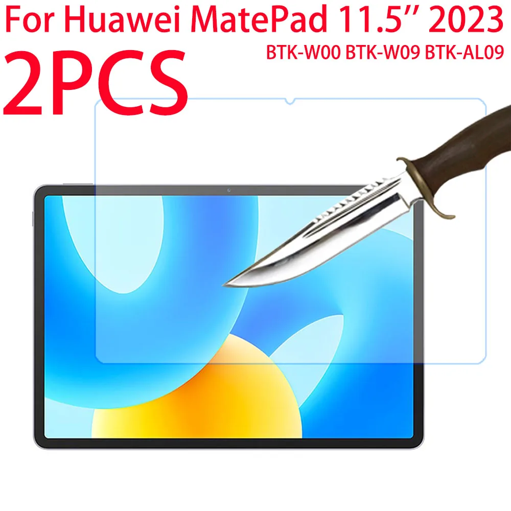 2PCS For Huawei MatePad 11.5 inch 2023 Tempered Glass Screen Protector For MatePad 11.5 Protective Film BTK-W00 BTK-W09 BTK-AL09