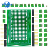 MEGA2560 Double-side PCB Prototype Screw Terminal Block Shield Board Kit Compatible With, For Arduino Mega 2560 / Mega2560 R3