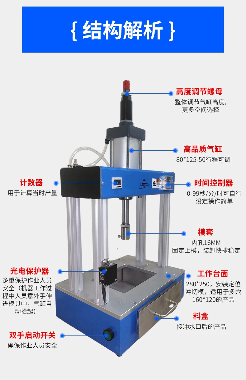 Pneumatic water cutter Injection molding product separator Pneumatic scissors Plastic scissors Manipulator Automatic air scissor