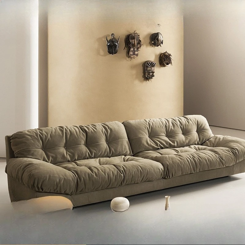 

Nordic Italian minimalist frosted fleece latex, suitable for down small apartments