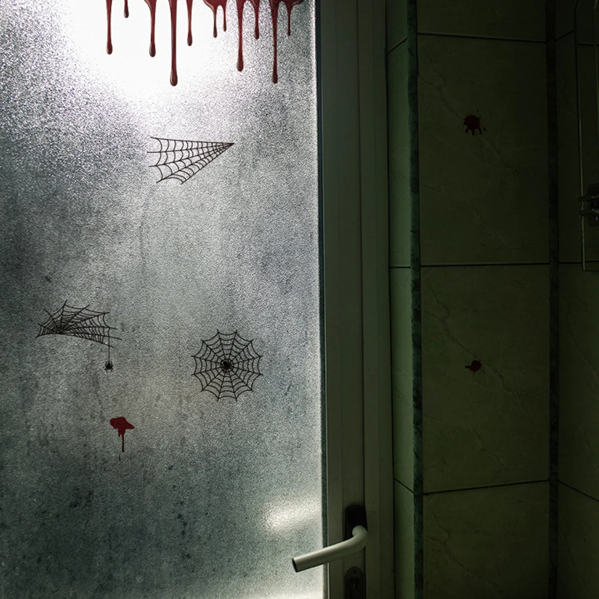 

Plasma Wall Patch Waterproof Stickers Blood Splatter Car Decal Wallpaper Bathroom Sink Pvc Restroom Toilet Seat Decor