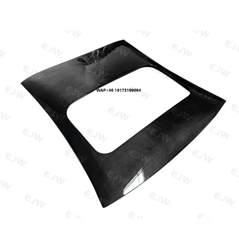 For G37 Two Door Carbon Fiber Roof Cover, Car Specific High-quality Carbon Fiber Roof Decoration