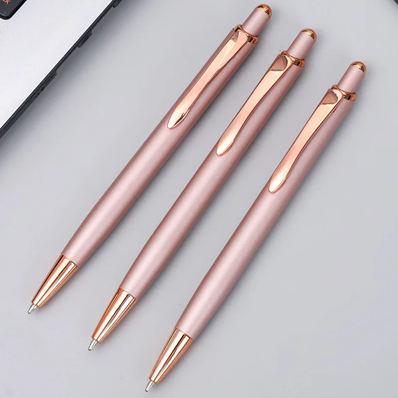 Personalized Luxury Ballpoint Pen Metal School Teacher Gift Supplies Stationery Office Writing Useful Lettering Cute 2025