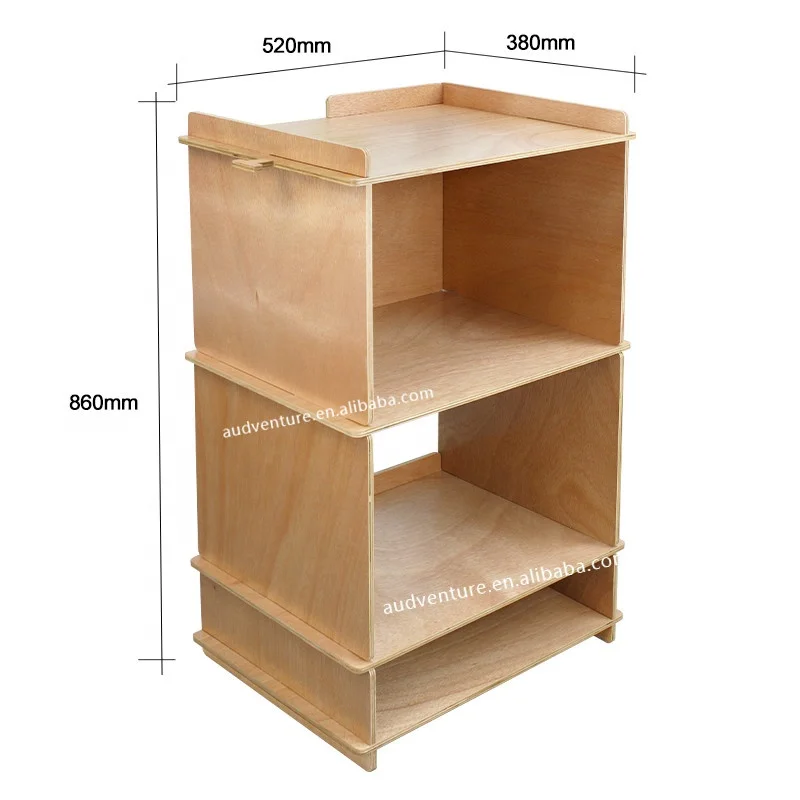 

Hooqu Ply Wood 4 Layers All In One Turntable Player Stand Vinyl Record Albums Storage Holder