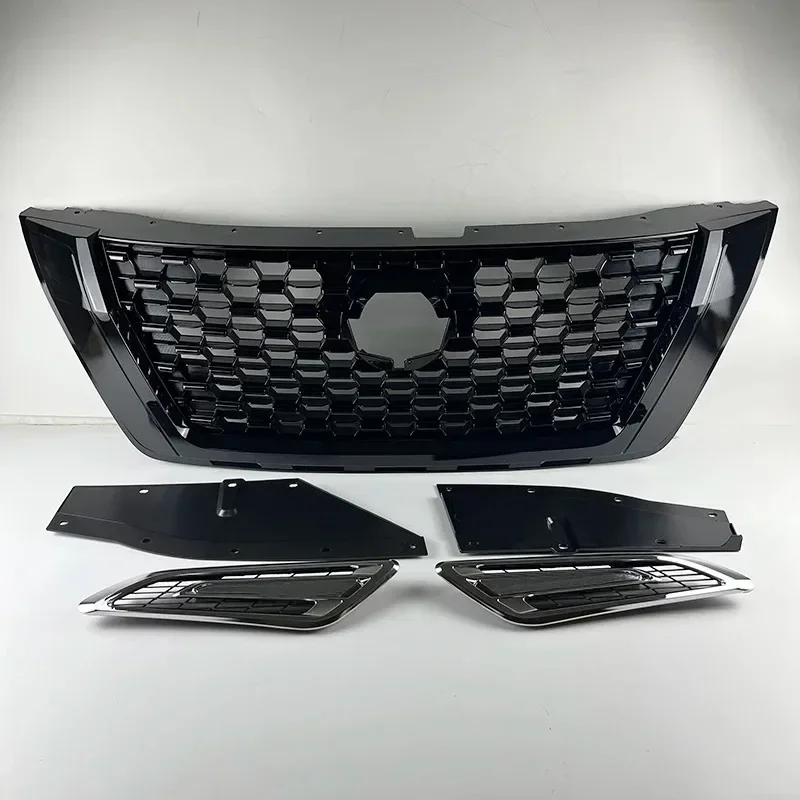 Car Grille For Nissan Patrol 2014-2020 High Quality Racing Grills ABS Grille Racing Car Grille Automobile Exterior Accessories