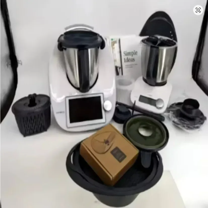 

Vorwerk Thermomix TM6 Complete Set - All-in-One Food Processing System