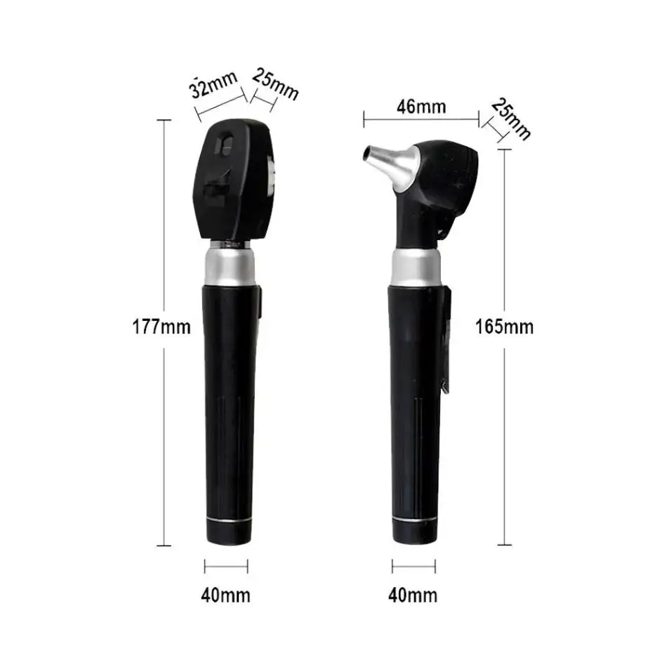 Ophthalmic Equipment KJ10C+KJ8C Ophthalmoscope Otoscope Set Universal ENT Diagnostic Set