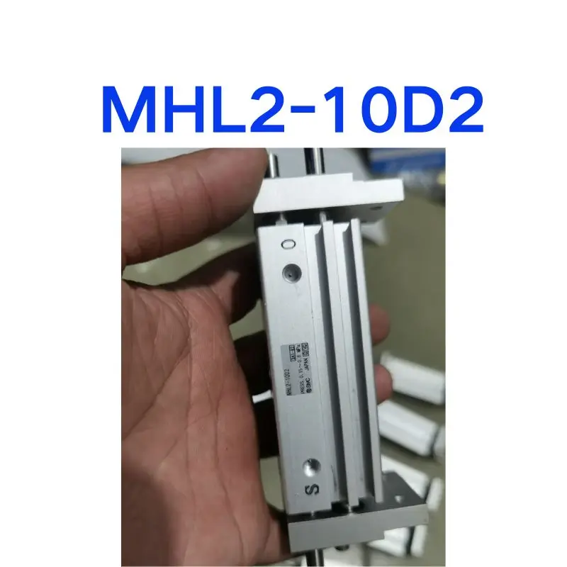 Used MHL2-10D2 Wide air claw finger cylinder  tested OK and the function is intact