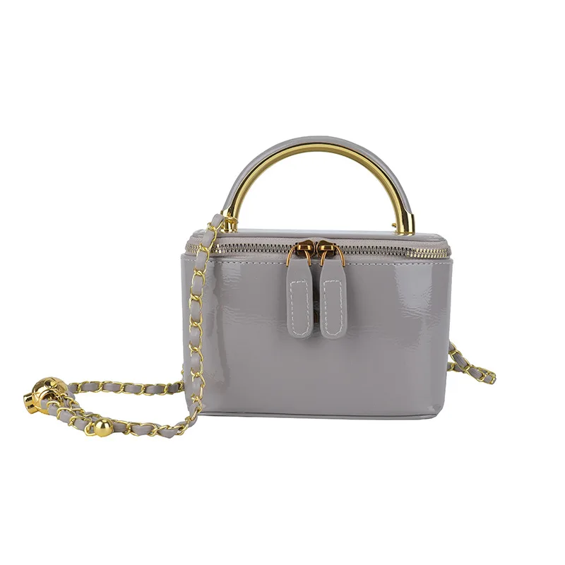 

​ ​ Игрована сумка-коробка 2025 года с ремешком-цепочкой, архитектурная женская сумка через плечо, трансформируемая сумка премиум-класса