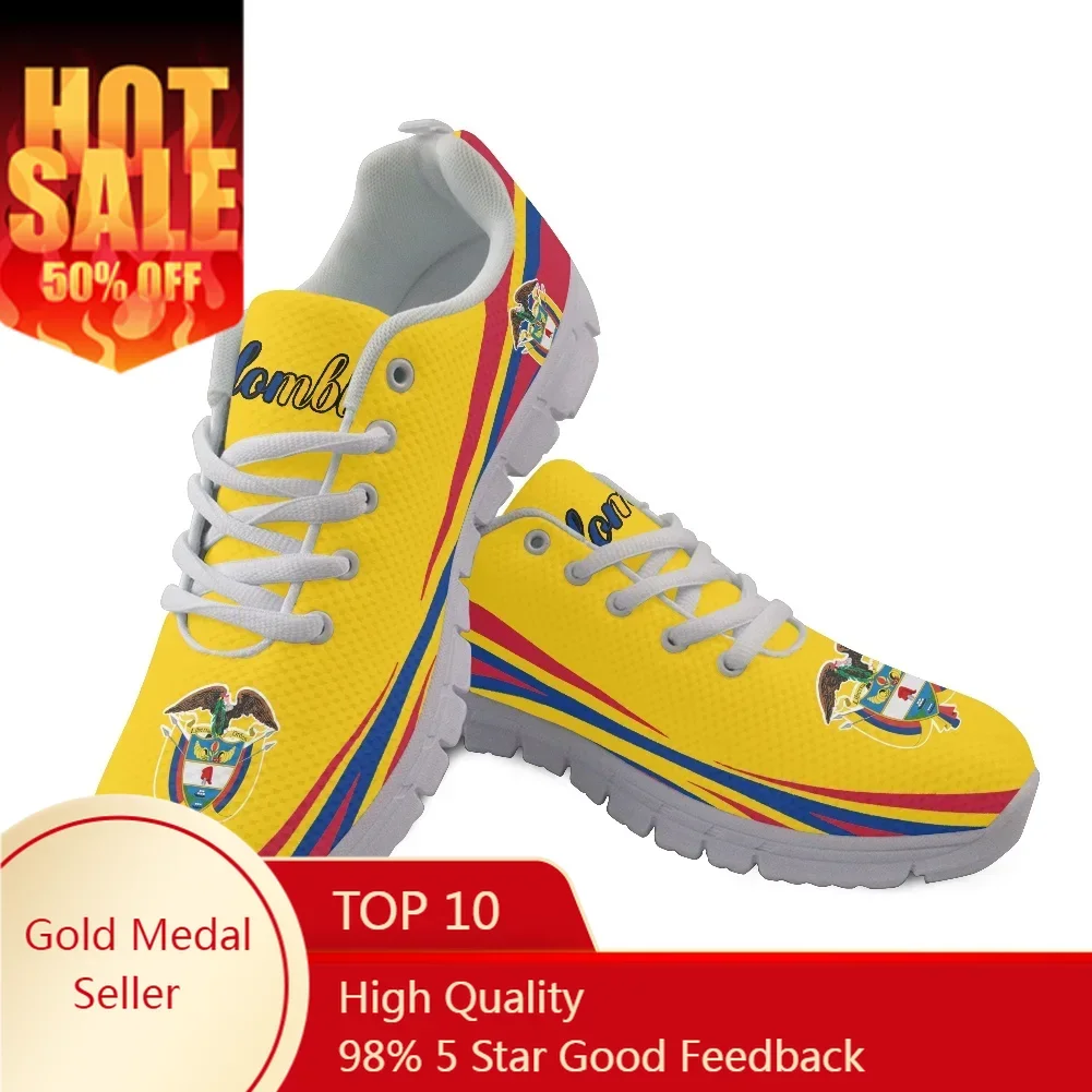 

Colombia Flag Bogota Sports Shoes Mens Womens Teenager Custom Lightweight Sneakers Casual Tailor-Made Shoe High Quality Couple