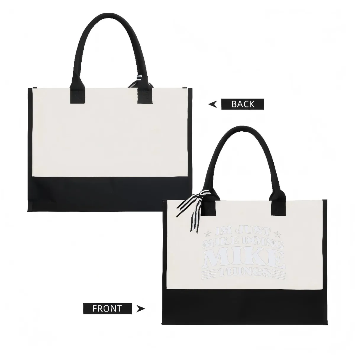 2026 جديد وصول موضة عملية واسعة قابلة لإعادة الاستخدام حمل حقيبة نمط طباعة 2 لهجة الثقيلة حقيبة كتف كبيرة f #2