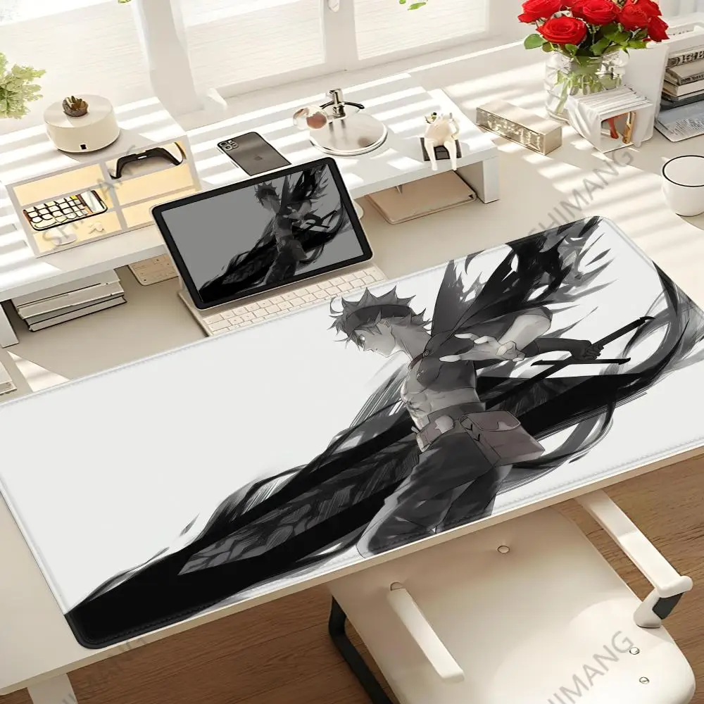 

Popular Anime Cool Boy B_black C_clover Mousepad Anti-slip Desk Mat Laptop Soft Mice Pad Computer Gaming Accessories Mouse Pads
