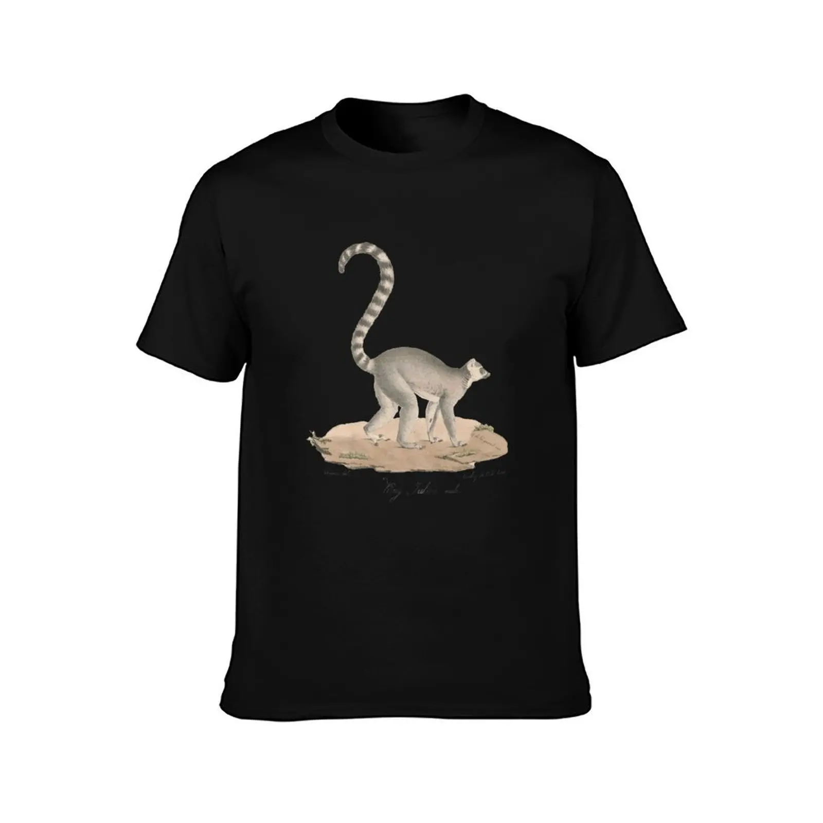 King Julien XIII the ring-tailed lemur T-Shirt Labor Work Casual T-Shirt