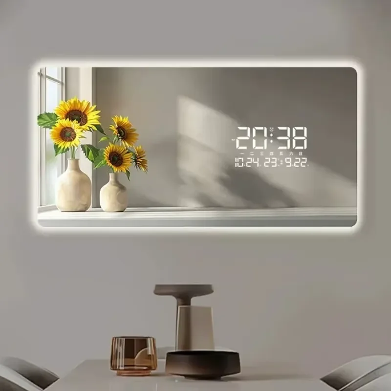 Modern Creative Simple Wall Clock Decorative Painting Atmosphere Home Decor Room Decoration Watch Clocks Ornaments