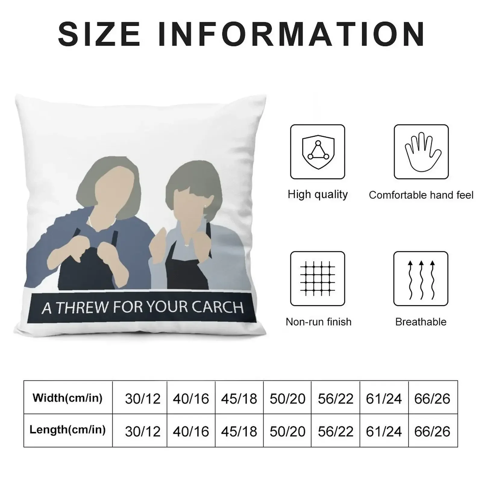 Prude and Trude - Kath and Kim Throw Pillow bed pillows Pillowcase pillow