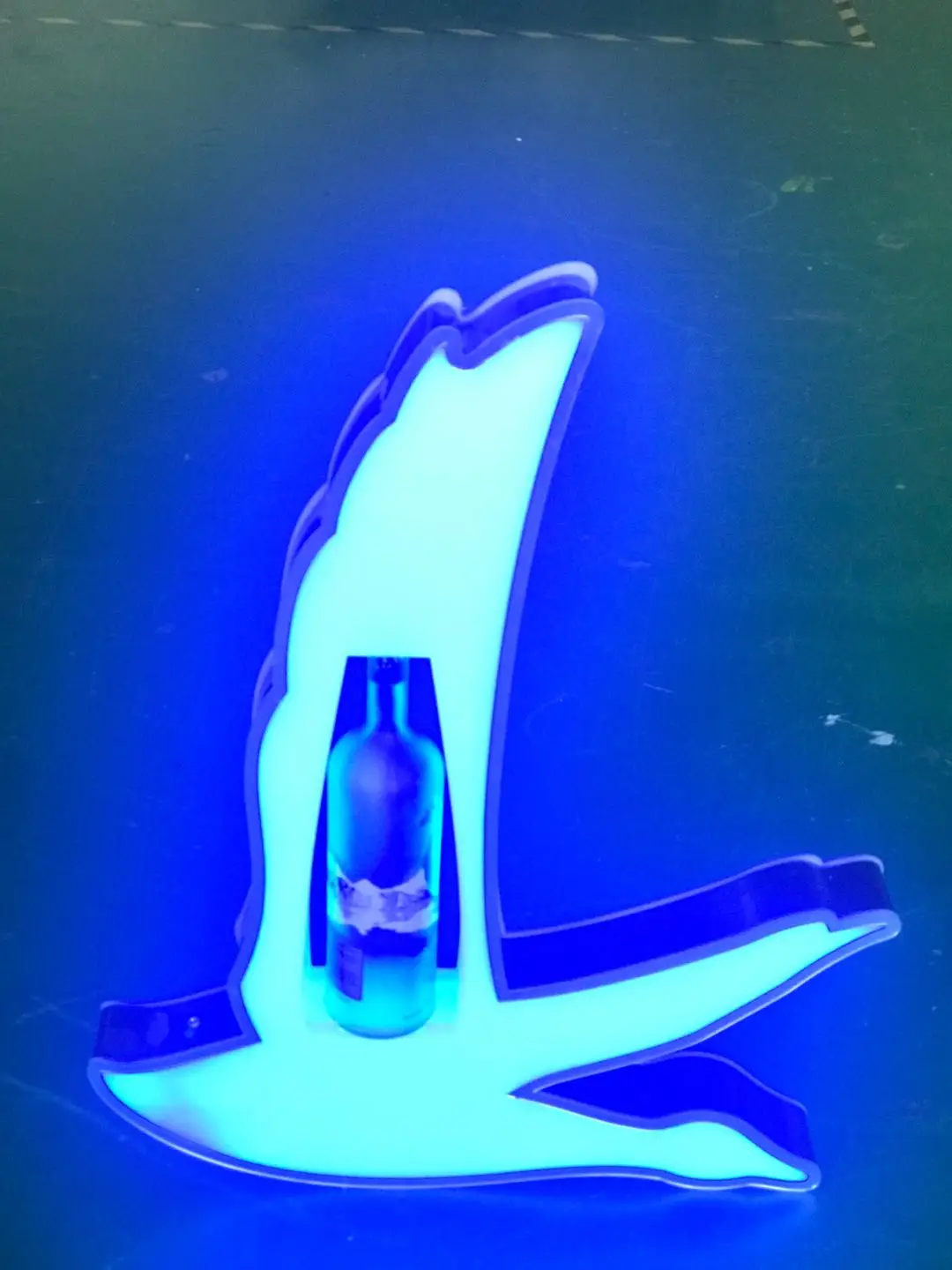 Snijden Logo Led Verlichte Grey Goose Fles Presenter Voor Night Club