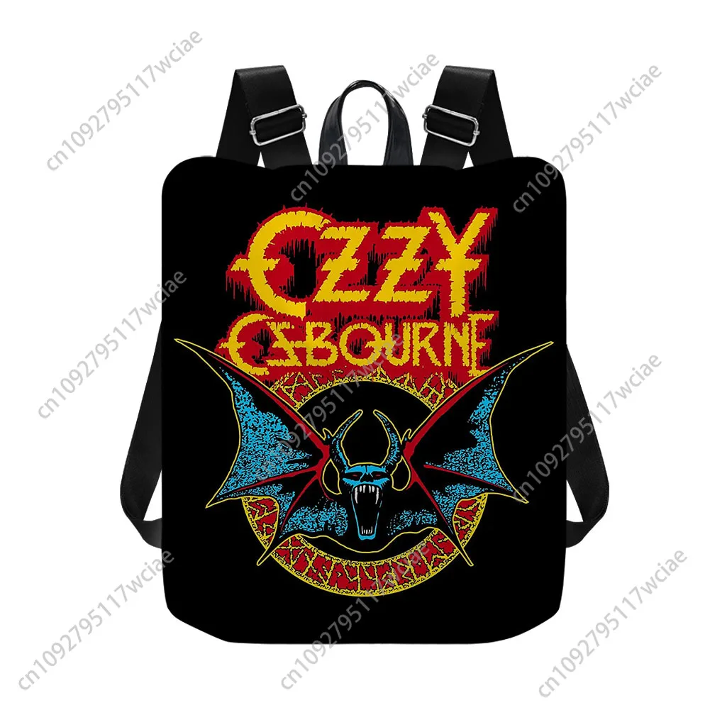 

Ozzy Osbourne Rock Band Custom Backpack travel Anti Theft Backpack Nylon Waterproof Daypack Fashion College Gift Bookbag