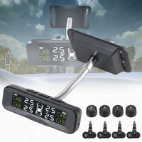 Solar TPMS Sensor Universal High Precision Angle Adjustable Car Tire Pressure Monitoring System External/Internal  Sensor