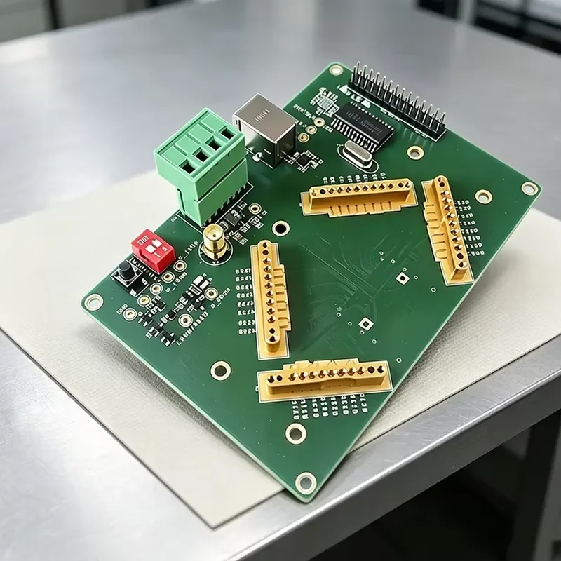 High Speed RF 1600G OSFP Optical Module Test Board with Solderless Connectors for OSFP Module Characteristic Testing