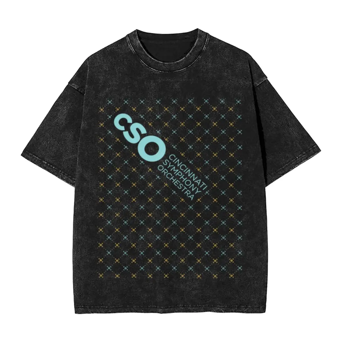 CSO Plaid Clásico Elegante Una camiseta vintage de gran tamaño